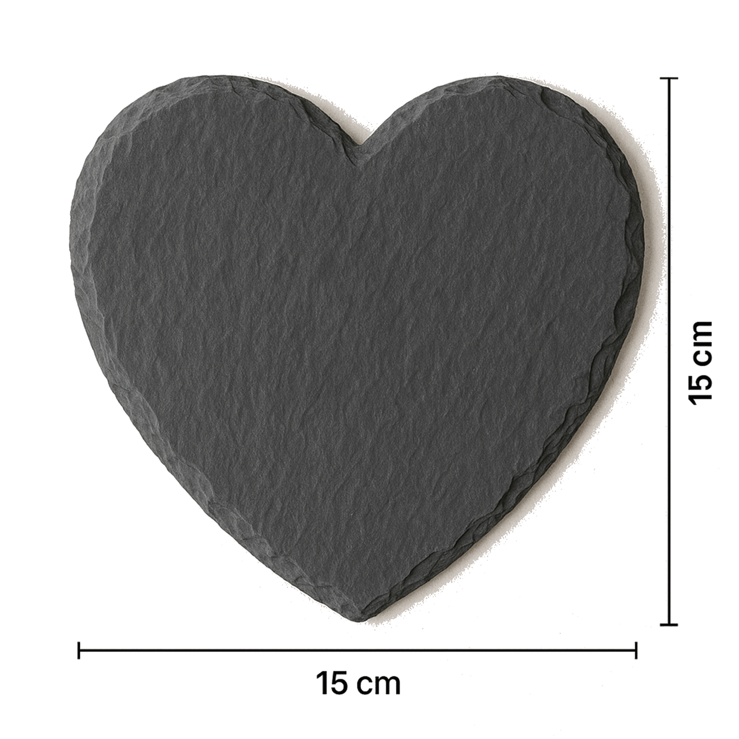 15x15cm herz Untersetzer