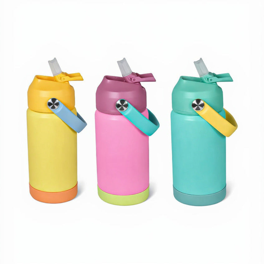 gelbe Kinder Thermoflasche