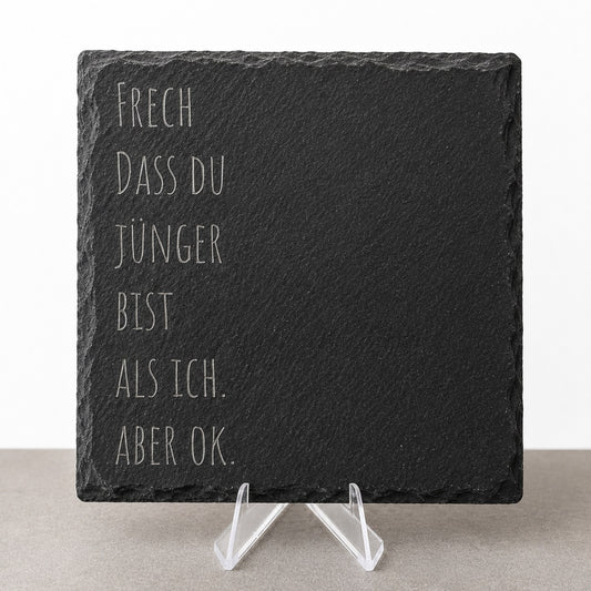 JÜNGER, ABER OK.