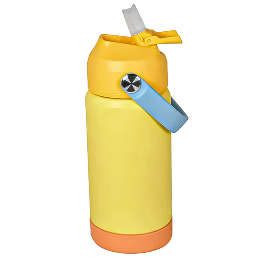 gelbe Thermoflasche